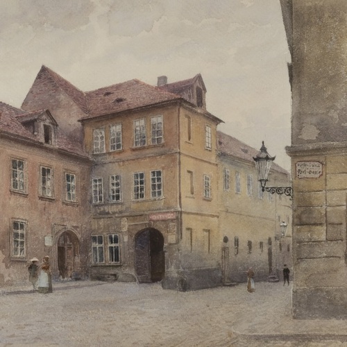Soubor obrazů Václava Jansy Stará Plzeň