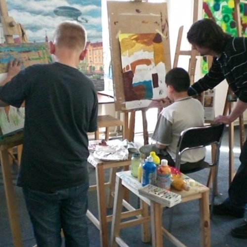 Sobotní malování s dětmi
