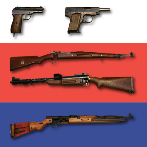 Pistole, pušky a samopaly československých zbrojovek v letech 1918–1968