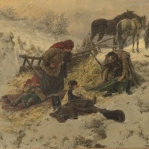 Jaroslav Věšín, Přerušená jízda, 1894