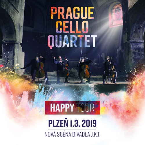 Prague Cello Quartet vyráží na HAPPY Tour