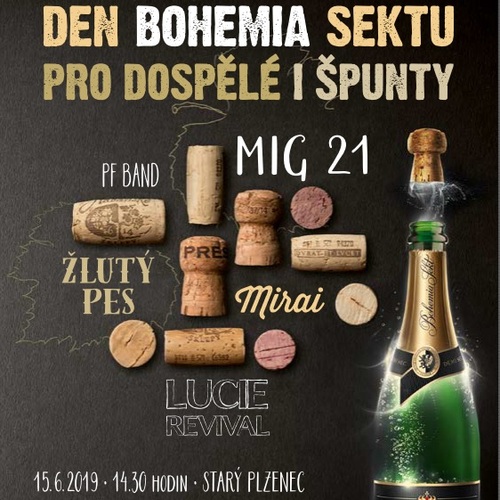 Den BOHEMIA SEKTu pro dospělé i špunty