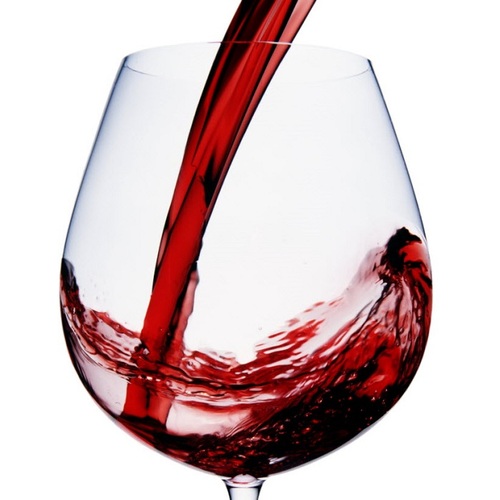 Štědrodenní sklenka vína
