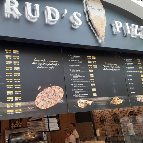 Rud’s Pizza nově v Olympii