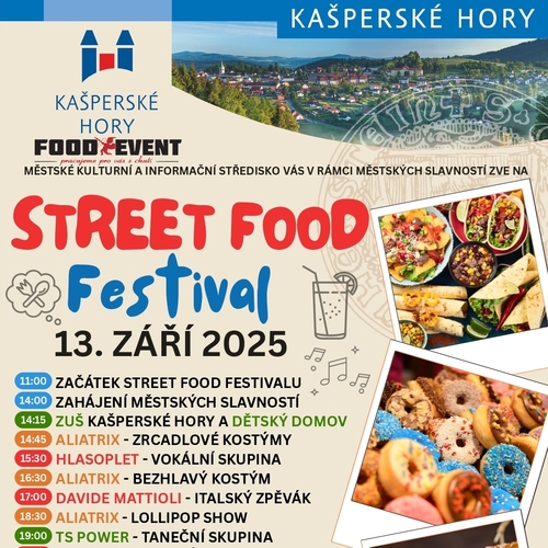 Šumavské Kašperské Hory – tradiční slavnosti města 2025