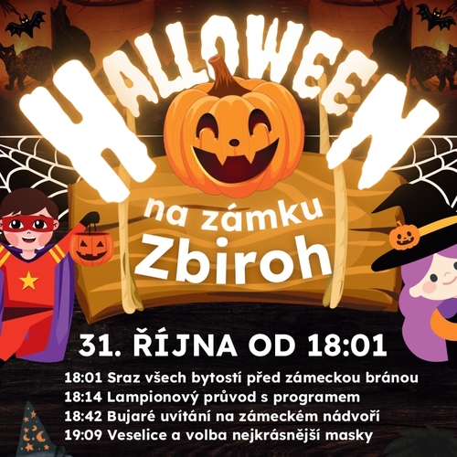 Halloween na zámku