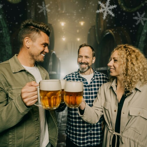 Adventní prohlídka Pilsner Urquell s pivním kvízem