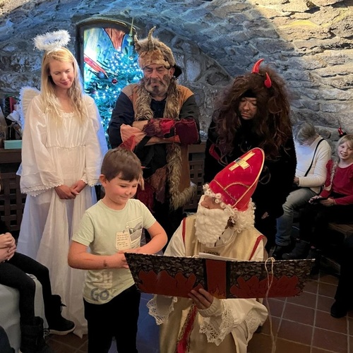 Mikulášská dílna v galerii