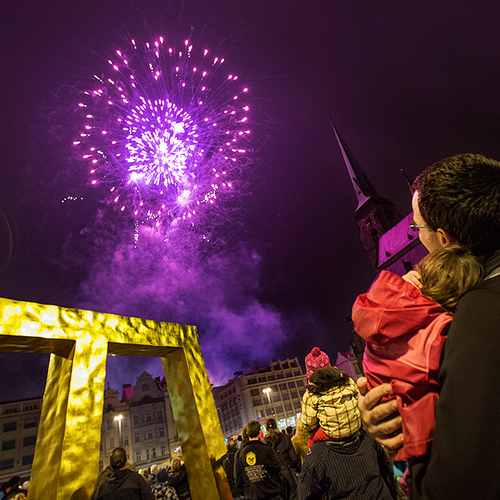 Novoroční ohňostroj