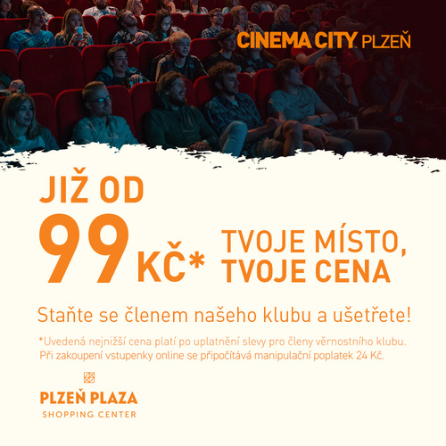 CINEMA CITY již od 99 Kč