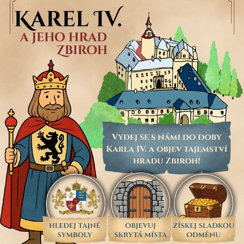 Karel IV. a jeho hrad Zbiroh