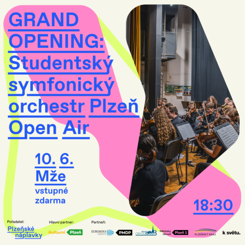 Léto u řek zahájí 58G a symfonický orchestr