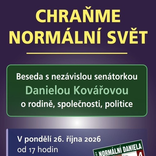 Beseda s Danielou Kovářovou