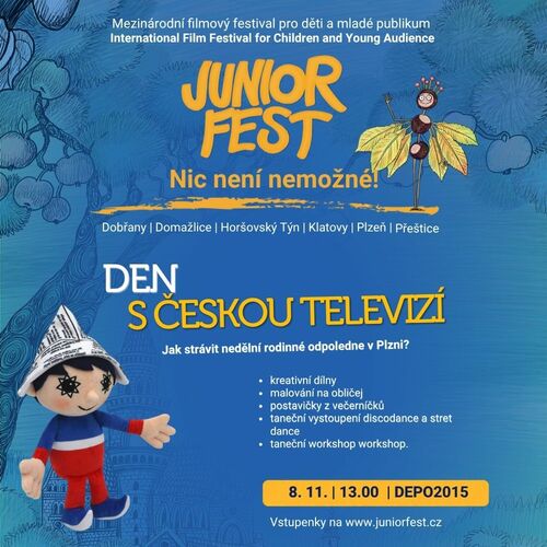 Juniorfest: Den s ČT v Plzni