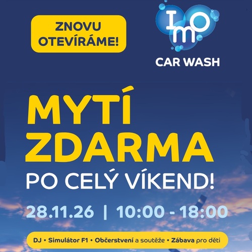 Slavnostní otevření IMO Car Wash