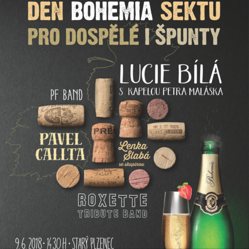 Den Bohemia Sektu pro dospělé i špunty
