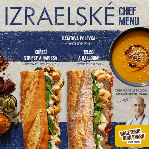 Bageterie Boulevard: Izraelské Chef menu