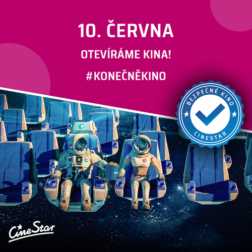 CineStar opět otevírá své brány!