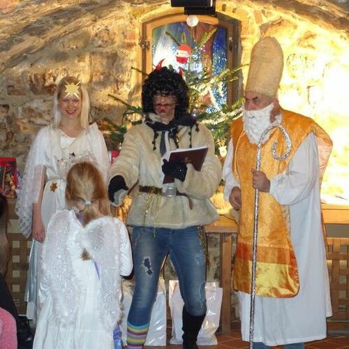 Mikulášská dílna v galerii