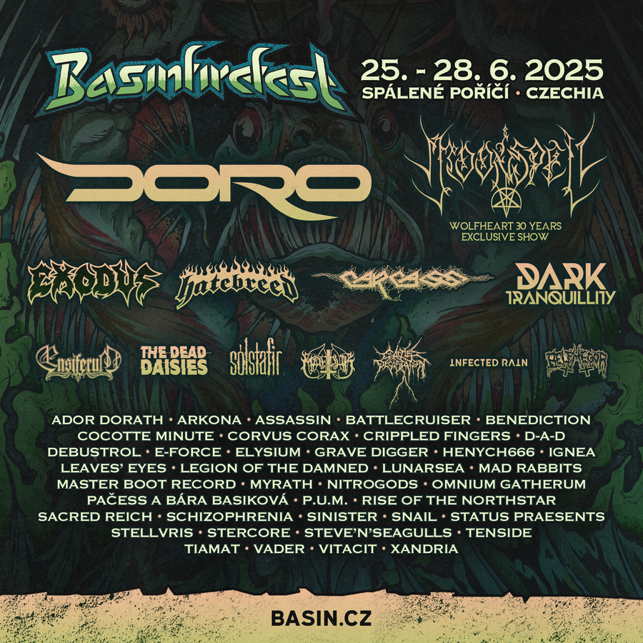 Basinfirefest 2025: Metalové dobrodružství ve Spáleném Poříčí se blíží!