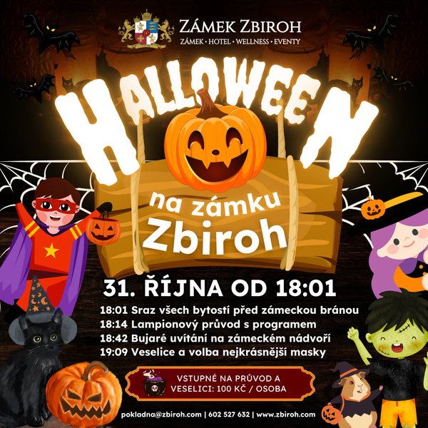 Halloween na zámku