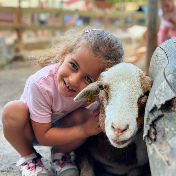 Srpen ve Farmaparku u Toma